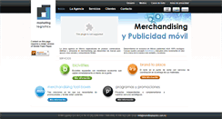 Desktop Screenshot of marketinglogistics.com.mx